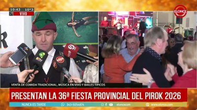 Crespo present&oacute; la 36&ordf; Fiesta del Pirok y Turismo dio un balance de las vacaciones de invierno